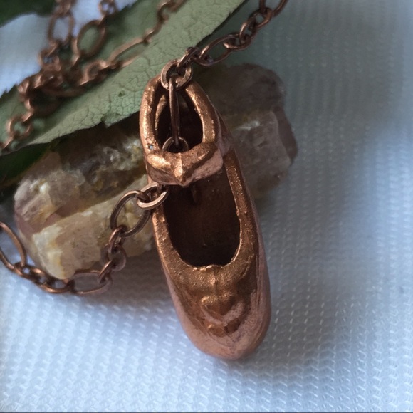 Barbie Ballet Slipper Dance Shoe Handmade Necklace - Picture 2 of 7